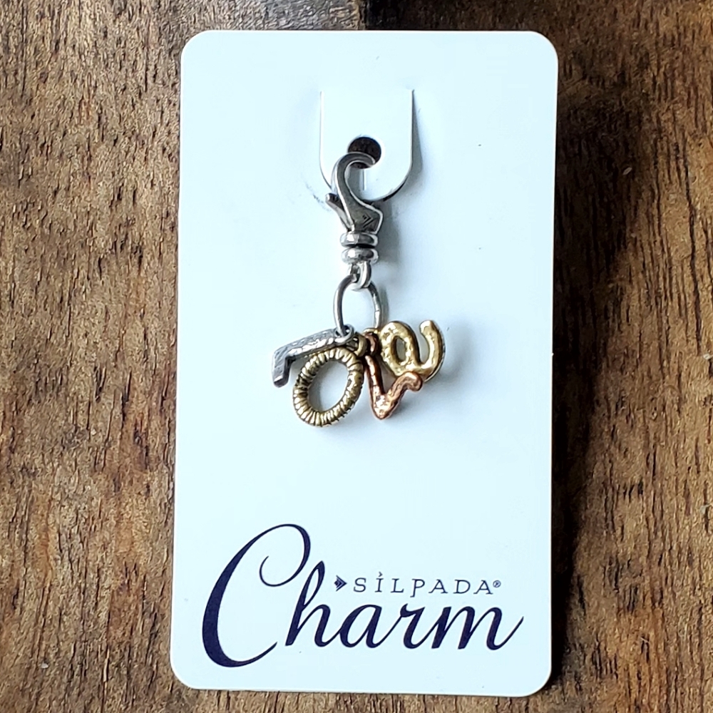 Silpada Power Of Love Charm C2552